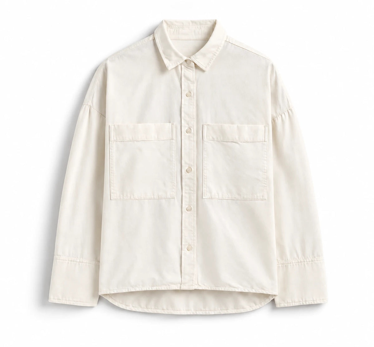 Boxy Oxford blanca