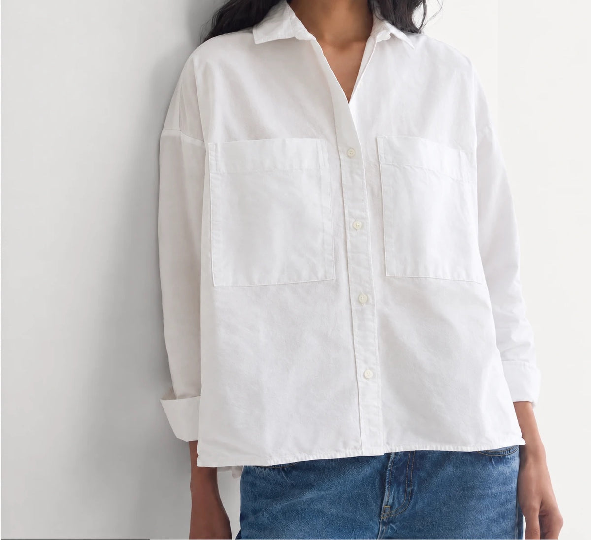 The Boxy Oxford Shirt Blanca